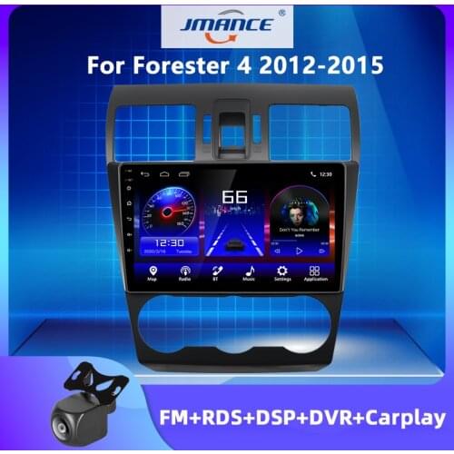 JMANCE For Subaru Forester 4 2012-2015 WiFi 2din Android Car Radio Android 10 Carplay Multimidia Video Player Navigation GPS