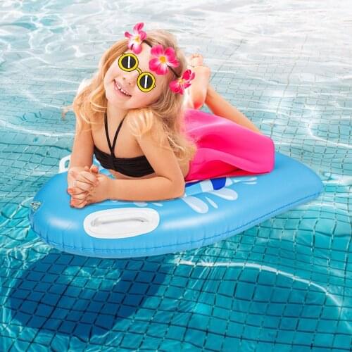 Childrens inflatable swimming pool floating bed floating deck chair childrens party water games water fun toys childrens gift