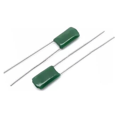 50pcs Polyester film capacitor 100V 1nF 1.5nF 2.2nF 100nF 2A471J 2A102J 2A152J 2A222J 2A392J 2A332J 2A472J 2A103J 2A473J 2A104J