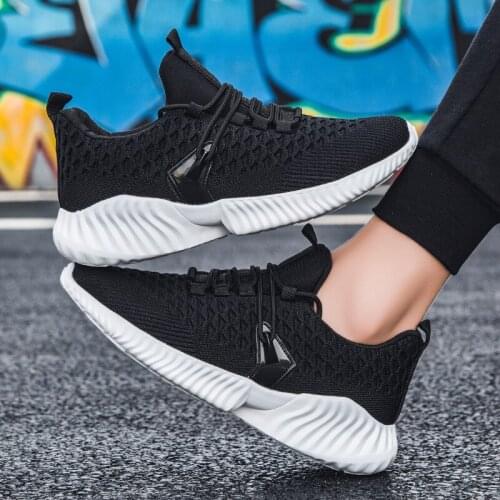 New Mens Alpha Running Shoes Lightweight Breathable Mesh Shoes Mens Large Size 39-47 Fashion Trend Mens Casual Sports Shoes