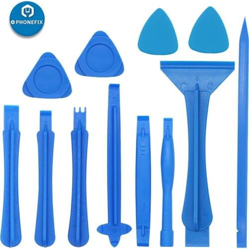 12 in 1 Plastic Spudger Pry Tools Screen Opening Repair Kit for iPhone Electronics Spudger Screen Pry Open Tools