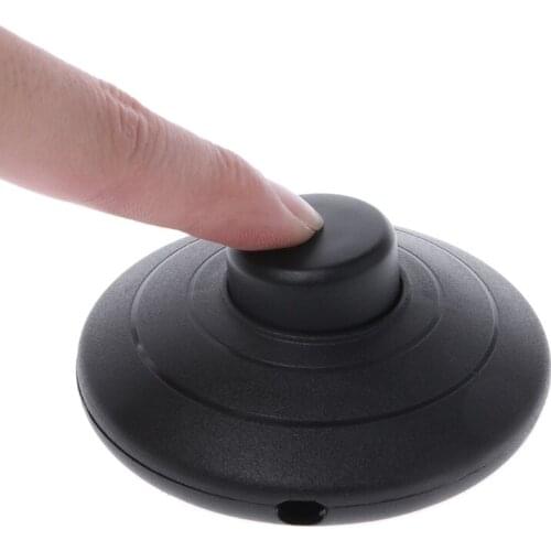 Foot Pedal Push Switch Inline Lamp LED Light On-off Control Lighting Switch