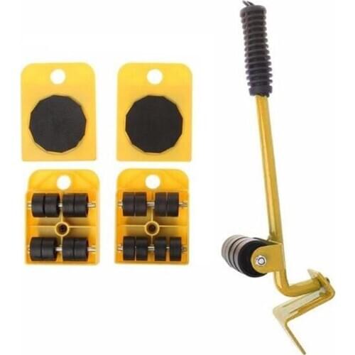 Furniture Lifter Easy Moving Sliders 5 Packs Mover Tool Set Heavy Furniture Appliance Moving & Lifting System