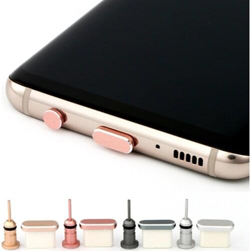 2020 Type C Phone Charging Port 3.5mm Earphone Jack Sim Card USB C Dust Plug For Huawei P10 P30 Pro Samsung S10 S9 S8 Note 8 9