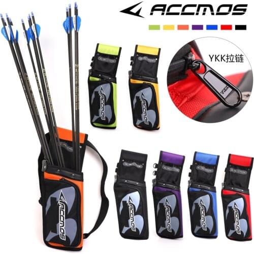3 Tubes Quiver Adjustable Belt Back Quiver Arrow Bag Arrow Holder For Recurve and Compound bow Hunting and Shooting