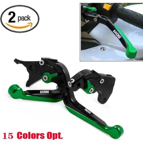 Adjustable Folding Extendable Brake Clutch Lever For KAWASAKI Z300 Z400 Z900 Z650 Z750 Z1000/SX ZX6R Z800 Z900RS ER6N ZX10R ER6F