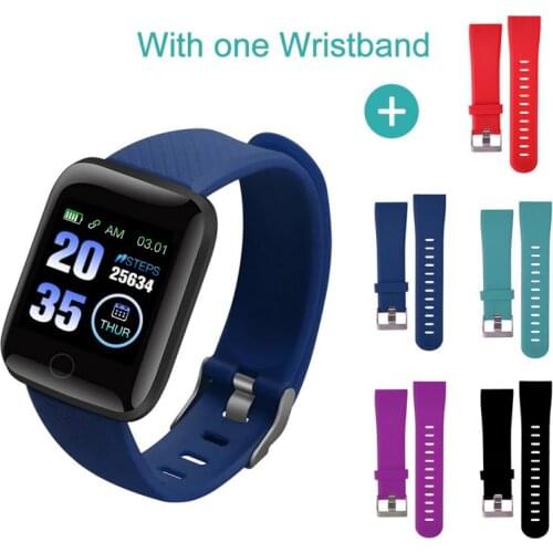 Universal Silicone Replacement Band Strap Wristband For 116Plus Smart Watch Watchband Wriststrap Wearable Accessories Hot