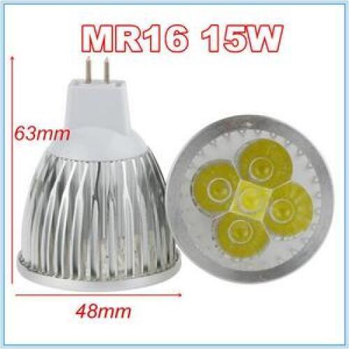 Super Bright 9W 12W 15W MR16 LED Bulbs Light 12V Dimmable Led Spotlights Warm/Natural/Cool White MR16 LED downlight