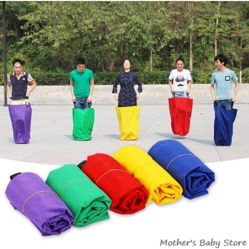 1 Pc Outdoor Kids Adult Familie Sack Racing Games Jumping Sport Training Party Fun Speelgoed School Activiteit Sack Race Bag