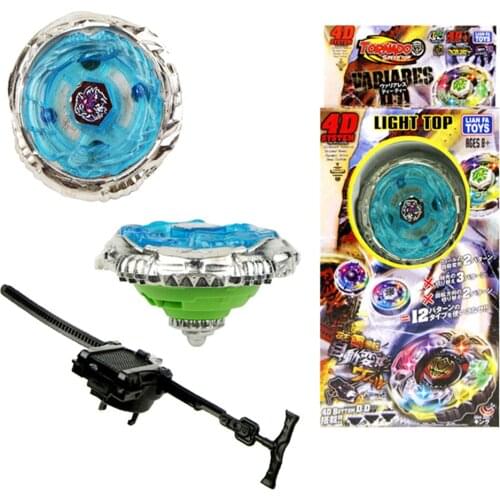 1Pack Burst Beyblades Fusion Metal Toys for Kids,Battle LED Light Gyro Blades Metal Set, Color Beyblades Child Gift
