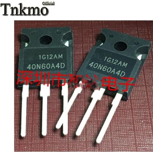 10PCS HGTG40N60A4D TO-247 HGT5A40N60A4D 40N60A4D TO247 63A 600V N-Channel IGBT with Anti-Parallel Hyperfast Diode free delivery
