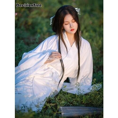 2021 woman elegant chinese hanfu robe traditional ancient han dynasty dance costume women stage performance chinese 2pcs dresses