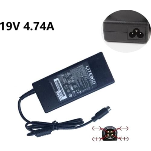 4-pin 19V 4.74A POS Cash Register Printer Power Supply ACBEL AD7043