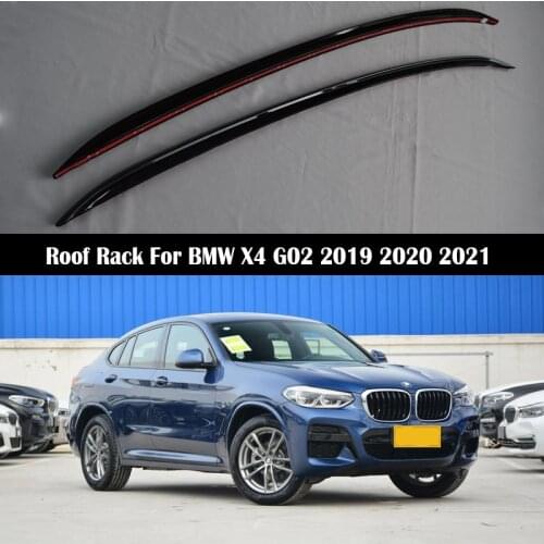 Roof Rack For BMW X4 G02 2019 2020 2021 Racks Rails Bar Luggage Carrier Bars top Racks Rail Boxes Aluminum alloy