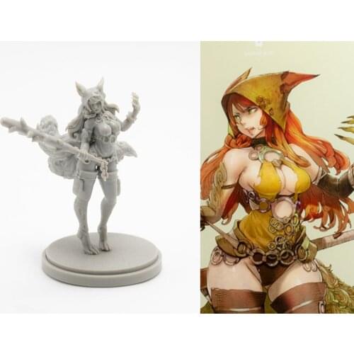 30mm base Resin Figures Model kits Unassambled Unpainted 280