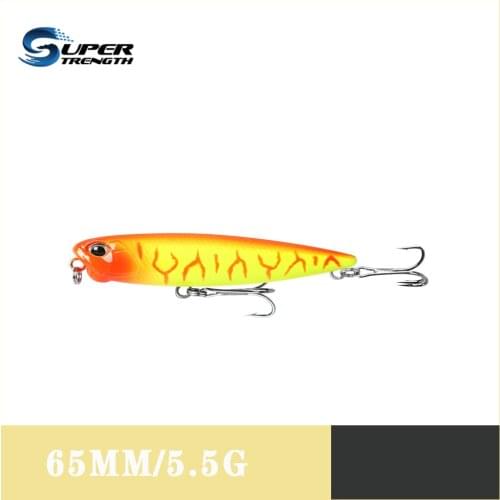 Super strengt Realis Pencil 65mm floating pencil fishing lure fishing tackle swimbait lure outdoor bass fishing for fishing
