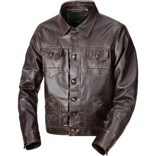 Besting Sale Faux Leather Jacket Men Autumn Classic Pockets Motorcycle Leather Jackets Coats Men Brand Clothing Casaco Masculino