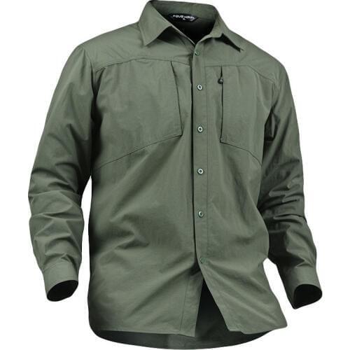 Men Climbing Long Sleeve Army Military Tactical Shirts Spring Outdoor Camping Training Quick Drying Breathable Male Hiking Tops