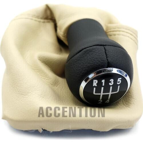 For VW Beetle 1998 1999 2000 2001 2002 2003 2004 2005 2006 2007 2008 2009 2010 New 5 Speed Gear Stick Shift Knob Beige Giator