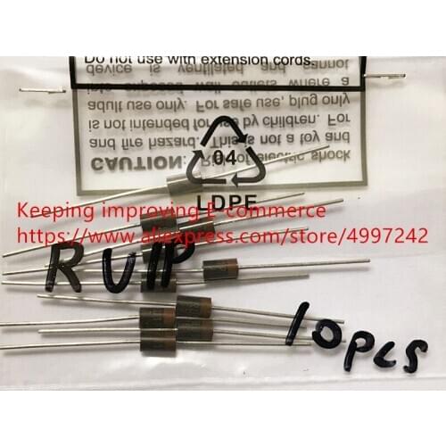 Original new 100% RU1P DO-15 fast recovery rectifier diode 0.4A 1000V (Inductor)