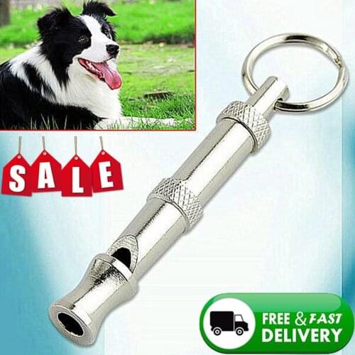 New Dog Whistle To Stop Barking Bark Control For Dogs Training Deterrent Whistle Stainless Steel Good Tool For Discipline 7cm