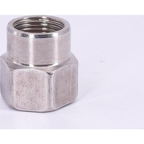 1/2" BSPP Female Turn 3/4" BSPP Female Reducer 201 Stainless Pipe Fitting Connector Coupling Adapter