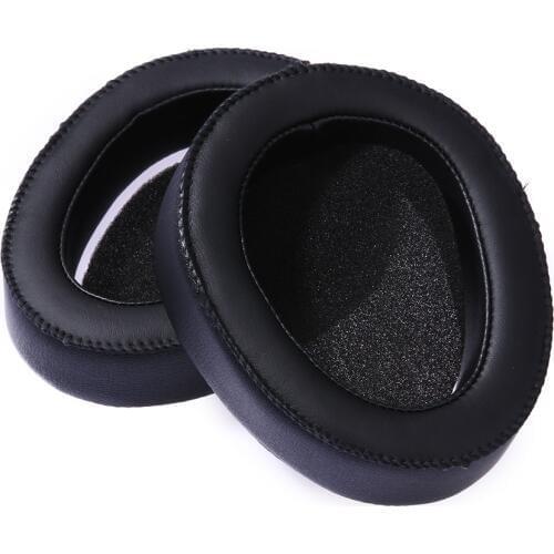 1Pair Replacement Leather Earpads for Sennheiser HD500 Headset Cushion for HD270 HD570 HD575 Ear Pads Cover for Sennheiser HD