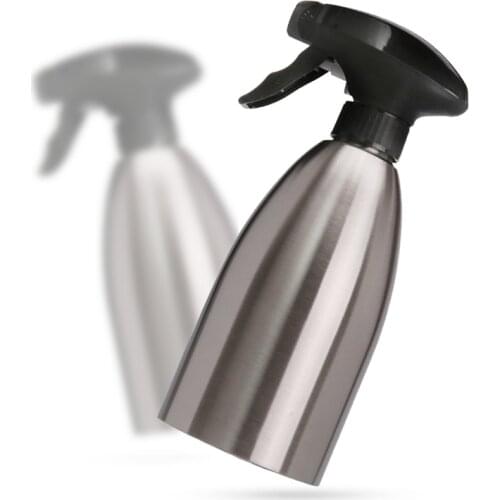 1 Pcs Kitchen Tool Olive Pump Spray Bottle Oil Sprayer Oiler Pot BBQ Barbecue Cooking Tool Can Pot Cookware Stainless Steel