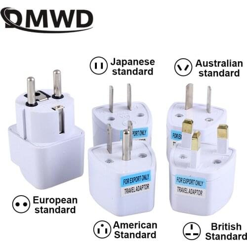 1Pcs Universal Kr american european AU EU To US UK Power plug adapter USA Israel Travel Adapter plug converter japan Korea