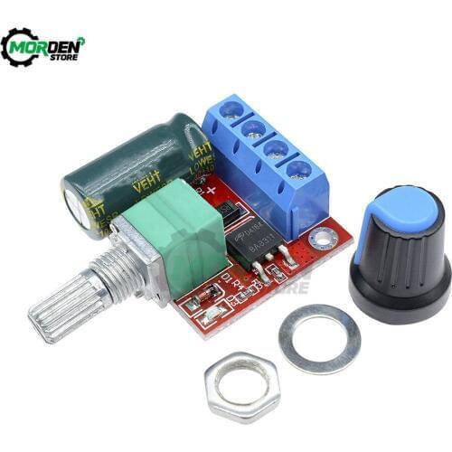 5A PWM DC Motor Speed Controller Module DC-DC 4.5V-35V Adjustable Speed Regulator Control Governor Switch