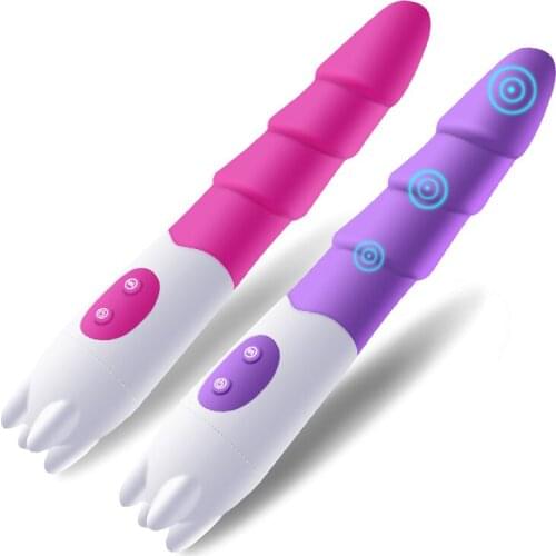 Mute Vibrator Massager Sex Toys For Women Silicone G Spot 10 Vibrating Strong Sex Vibrators For Women
