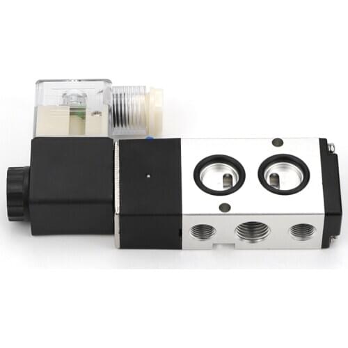 Plate solenoid valve 4M210-08 310-10 cylinder control valve 220V two-position five-way valve 24v electronic valve
