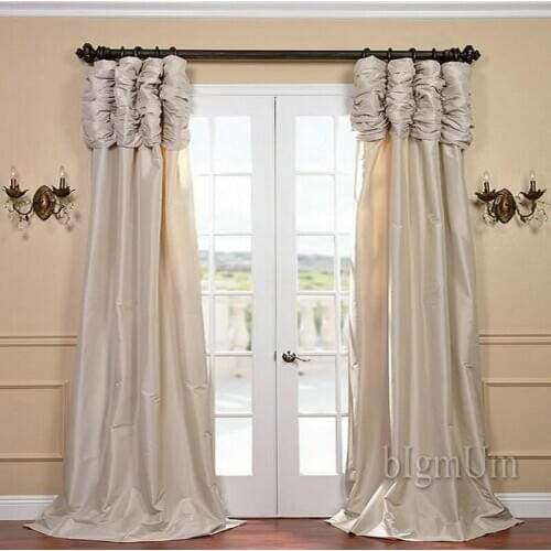 European and American Style fashion retro curtain for Window Customized Ready Made Window Treatment