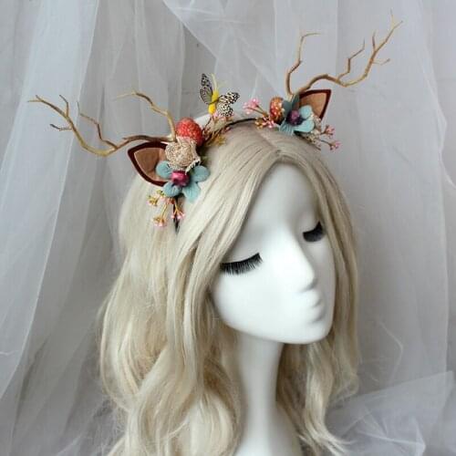 Bridal Berry Headgear Mori Color Fruit Berry Christmas Annual Party Wreath Wedding Wedding Bridal Jewelry