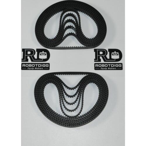 HTD 3M, Timing Belt, Closed-loop, 363mm length, 121 teeth, 9mm width