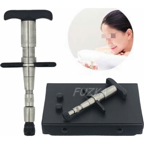 Chiropractic Adjusting Tool Spine 6 Levels Single Heads Massager Suitable For Women Fine-Tuning Manual Massage Gun