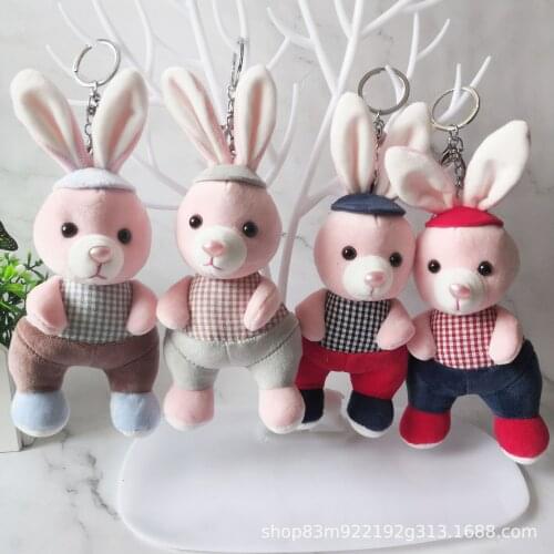 Cute Stylish Exquisite New Cartoon cute baseball rabbit plush doll fragrance Pendant doll Grab machine doll 22cm christmase gift