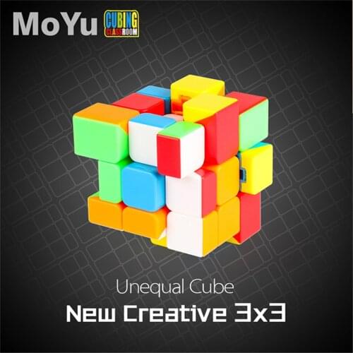 MoYu Twisty Cubing Classroom Unequal 3x3 Magic Cube Speed Professional Toys For Adults Antistress Puzzle Kids Educational Gift