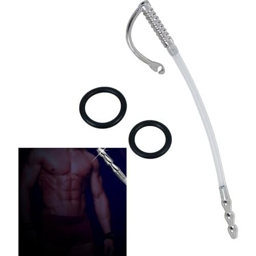 Male Urethral Sound Penis Plug Probe Catheter Prince Wand Male Hands Free Masturbator Ball Stretcher Sex Toy For Man New