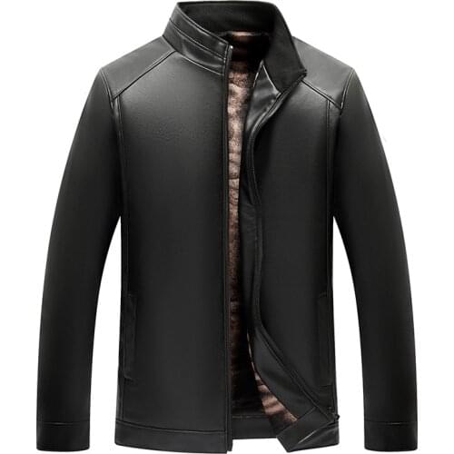 2021 New leather clothing mens leather jacket coat brown genuine leather jacket casual coat men Spring and Autumn