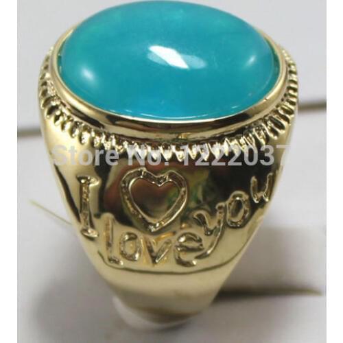 NEW 5 colors Jewelry Red blue green, purple stone mens ring size :8-11