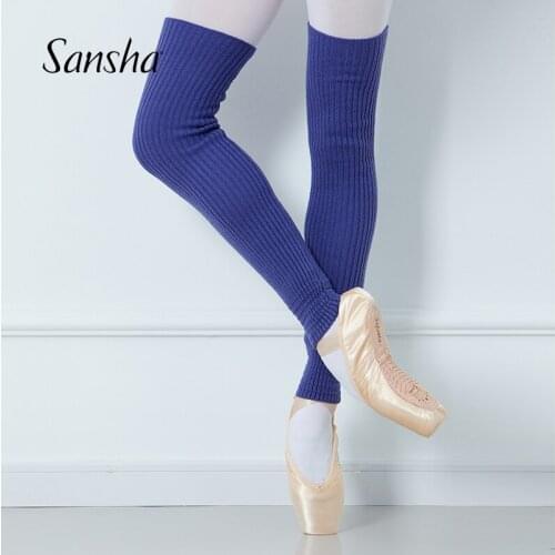 Sansha Autumn Winter Knitted Leg Protector 60CM Length Dance Knitwear Warm Series KT003