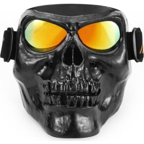 By DHL/Fedex 20pcs Motorcycle Goggles Helmet Mask Riding Skulls Windproof Wind Glasses Sandproof Goggle Kinight Equipment