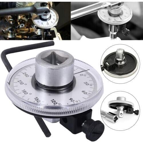 Professional Angle Torque Gauge Torque Angle Gauge Wrench Torque Measuring Instrument Angle Meter Chromium-vanadium Steel