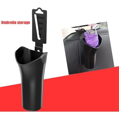 Car Seat Storage Box Umbrella Stand Behind The Seat Car Goods Door Trash Can Tidy Up Automotive Interior Car Accessories