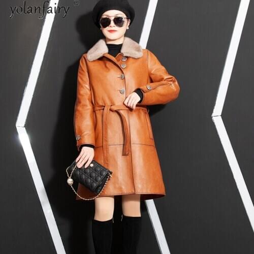 YOLANFAIRY Women's White Jackets