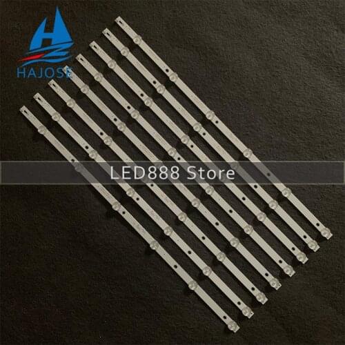 10setsLED Backlight 6 lamp K550WDC1 A1/A2 4708-K55WDC-A2113N01 For Phili ps 55'' TV 55U5080 55PUF6022/T3 100%NEW LED Backlight s