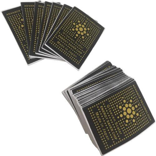 200pcs Mobile Anti Radiation Sticker 2500CC Negative Ions Stickers Energy Shield