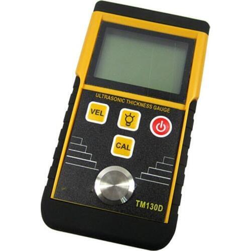 Hot Sale Digital Genuine TM130D Steel Ultrasonic Thickness Gauge Wall Precision Thickness Gauge Meter Width Measuring Instrument