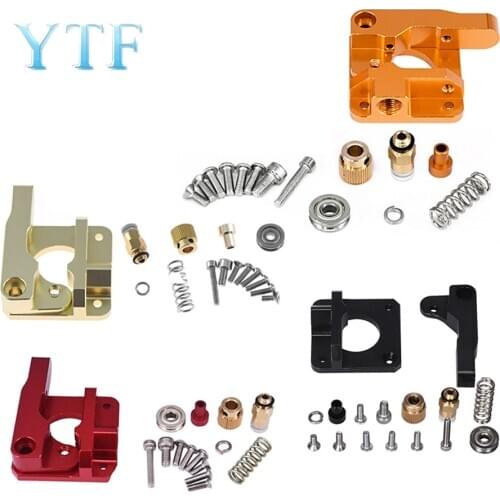 3D Printer Parts MK8 Extruder Aluminum Alloy Block Bowden Extruder CR10 1.75MM Filament Extrusion For MK8 CR-10 CR-10S Ender-3